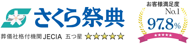 お客様満足度No.1　さくら祭典