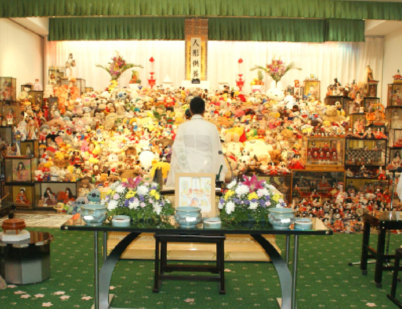 人形供養祭の様子