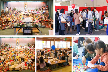 さくらホールきびつでの人形供養祭の写真