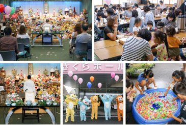 さくらホールせとうちでの人形供養祭の写真